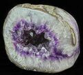 Sparkling Purple Amethyst Geode - Uruguay #58926-3